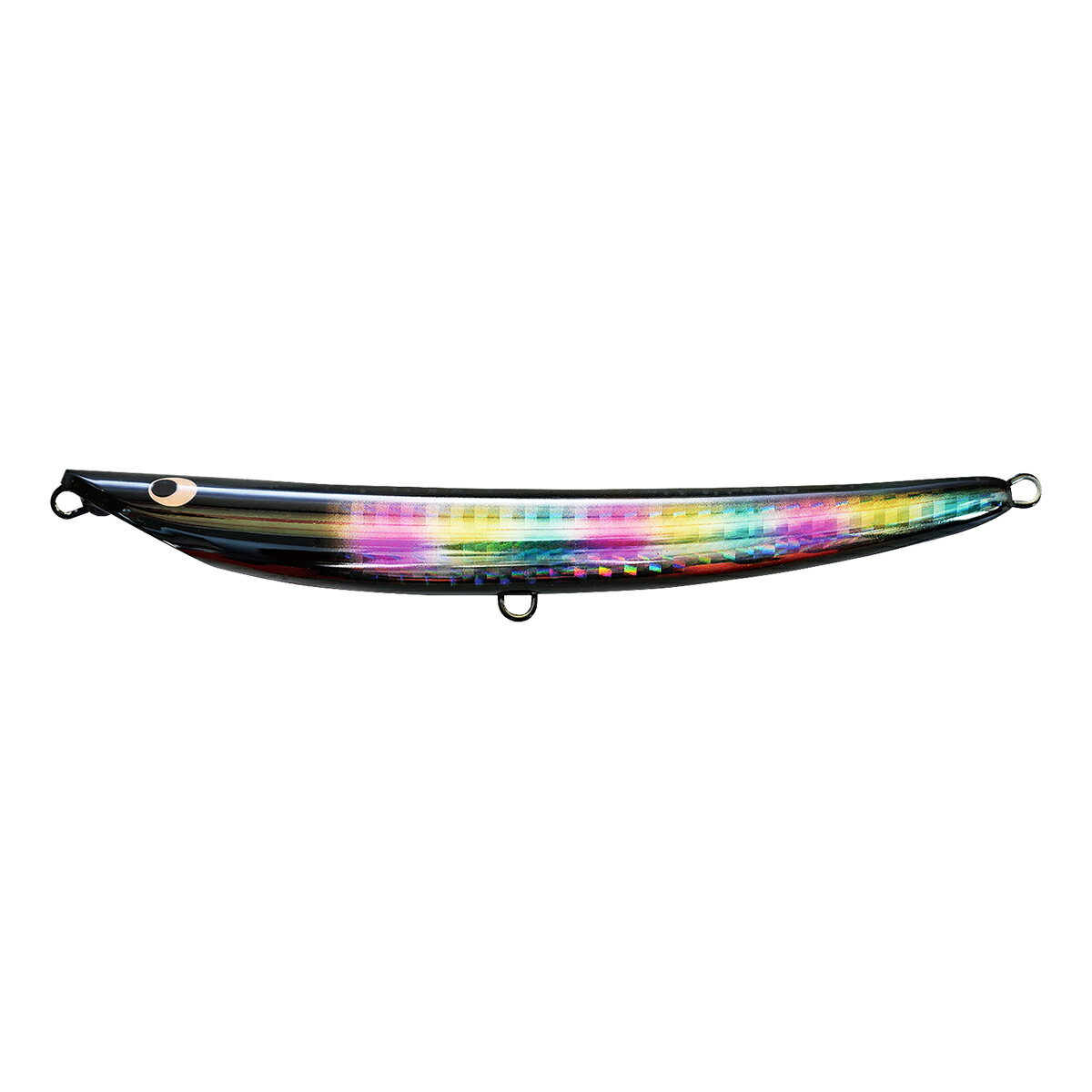 Minnow Plug - ポジドライブガレージ スウィングウォブラー125S #07 ブラックレインボー スウィングウォブラー125S #07 ブラックレインボー POZIDRIVE GARAGE シーバスルアー ジグミノー