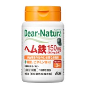 ディアナチュラ ヘム鉄withサポート30粒 アサヒグループ食品 DN ヘムテツ 30T