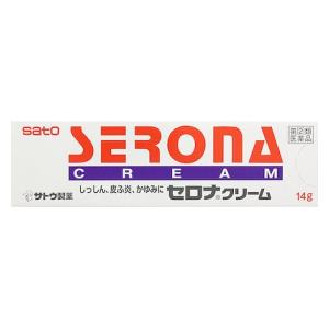 □「返品種別」について詳しくはこちら□「おひとり様3点まで」この商品の説明書(1ページ目)はこちらこの商品の説明書(2ページ目)はこちらこちらの商品は【セルフメディケーション税制対象商品】です。使用上の注意してはいけないこと（守らないと現在の症状が悪化したり、副作用が起こりやすくなります）1．次の部位には使用しないでください水痘（水ぼうそう）、みずむし・たむし等又は化膿している患部。2．顔面には、広範囲に使用しないでください3．長期連用しないでください相談すること1．次の人は使用前に医師、薬剤師又は登録販売者にご相談ください（1）医師の治療を受けている人。（2）妊婦又は妊娠していると思われる人。（3）薬などによりアレルギー症状を起こしたことがある人。（4）患部が広範囲の人。（5）湿潤やただれのひどい人。2．使用後、次の症状があらわれた場合は副作用の可能性がありますので、直ちに使用を中止し、この文書を持って医師、薬剤師又は登録販売者にご相談ください関係部位・・・症状皮膚・・・発疹・発赤、かゆみ皮膚（患部）・・・みずむし・たむし等の白癬、にきび、化膿症状、持続的な刺激感3．5〜6日間使用しても症状がよくならない場合は使用を中止し、この文書を持って医師、薬剤師又は登録販売者にご相談ください■効能・効果湿疹、皮膚炎、かぶれ、かゆみ、虫さされ、あせも、じんましん■用法・用量1日数回、患部に適量を塗布します。（1）定められた用法・用量を厳守してください。（2）小児に使用させる場合には、保護者の指導監督のもとに使用させてください。（3）目に入らないように注意してください。万一、目に入った場合には、すぐに水又はぬるま湯で洗ってください。なお、症状が重い場合には、眼科医の診療を受けてください。（4）外用にのみ使用してください。■成分・分量成分・・・分量・・・作用ヒドロコルチゾン酪酸エステル・・・0．05％・・・しっしん、皮ふ炎、かぶれなどの炎症を抑えます。添加物として、クエン酸、クエン酸Na、パラベン、セタノール、ポリオキシエチレンセチルエーテル、ワセリン、流動パラフィンを含有します。■保管及び取り扱い上の注意（1）直射日光の当たらない湿気の少ない涼しい所に密栓して保管してください。（2）小児の手の届かない所に保管してください。（3）他の容器に入れ替えないでください。（誤用の原因になったり品質が変わるおそれがあります。）（4）使用期限をすぎた製品は、使用しないでください。◎お手当のアドバイス1．患部を清潔にしたのち、セロナクリームを塗布します。2．指先で強くこすらないように薄く塗布します。3．治りかけてきたら、回数をへらしてください。■問合せ先本製品についてのお問い合わせは、お買い求めのお店又は下記にお願い申し上げます。佐藤製薬株式会社　お客様相談窓口東京都港区元赤坂1丁目5番27号03−5412−7393受付時間　9：00〜17：00（土、日、祝日を除く）リスク区分：指定第二類医薬品医薬品の使用期限：使用期限まで10ヵ月以上あるものをお送り致します。医薬品販売に関する記載事項（必須記載事項）は当店PCページをご覧下さい発売元、製造元、輸入元又は販売元：佐藤製薬商品区分：医薬品広告文責：株式会社Joshin(06-6633-1111)医薬品＞肌・皮膚の薬＞しっしん・かぶれ