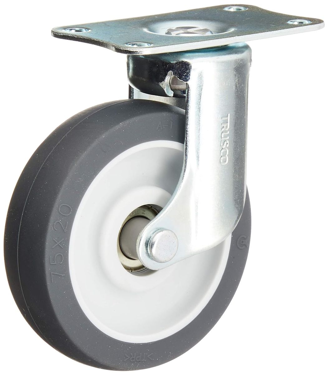 ȥ饹滳 ޤ귯weego ʲߥ㥹75mm եۥ磻 TYEF-75ELB-WC-OW TRUSCO 