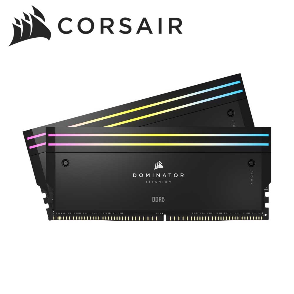 CORSAIR｜コルセア CORSAIR DOMINATOR Titanium Light Enhancement Kit 2-up RGB LED Heatsink（Black） CMPLEKIT2