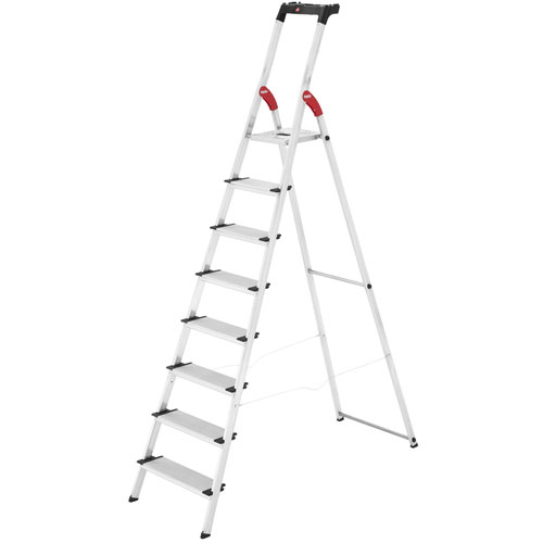 長谷川工業 上枠付踏台 L-80 8ステップ(17777) 8尺[他商品と同時購入不可]メーカー直送品(沖縄県・離島お届け対象外) Hasegawa L80-8...