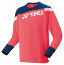 YO-31055-706-M ヨネックス ユニセックス ライトトレーナー(シャインピンク・サイズ:M) YONEX