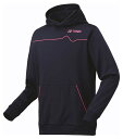 YO-31056-019-O ヨネックス ユニセックス パーカー(ネイビーブルー・サイズ:O) YONEX