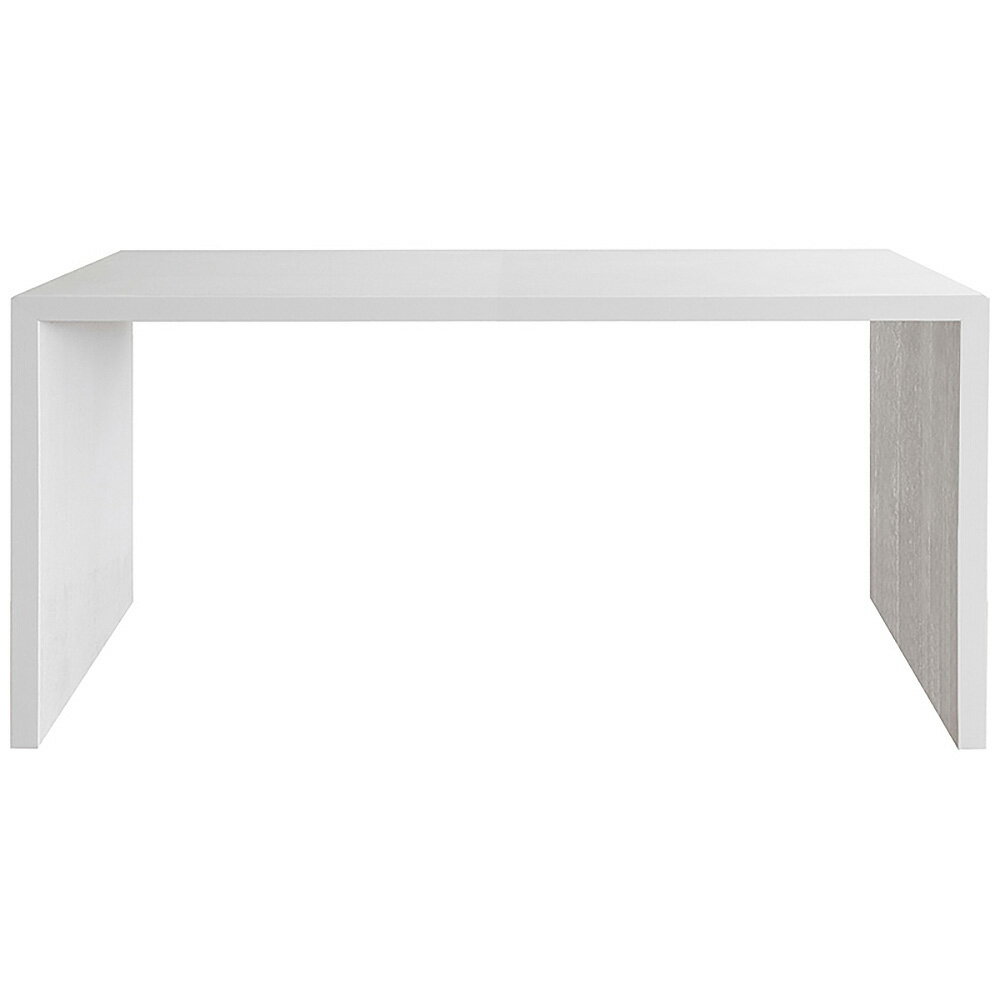 【返品種別A】□「返品種別」について詳しくはこちら□◆すっきりとした直線のコの字型木製デスク『Visage（ビサージュ）』。◆シンプルなデザインはデスクだけでなくテーブル、カウンターなどお家の色々な場所でマルチに活躍します。◆厚み4cmの頑...