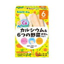 カルシウム&6つの野菜おせんべい (5〜6か月頃) 雪印ビーンスターク カルシウム&ムツツノセンベイ2HX5