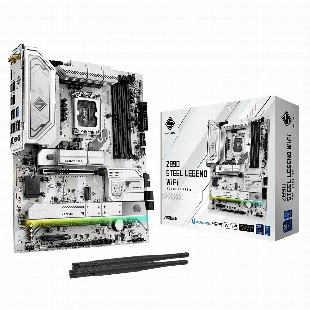 楽天市場】ASRock Z790 Steel Legend WiFi マザーボードの通販 楽天市場】ASRock Z790 Steel Legend WiFi マザーボードの通販