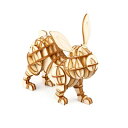 つくるんです ウサギ(3Dウッドパズル)【TG233】 ウッドパズル
