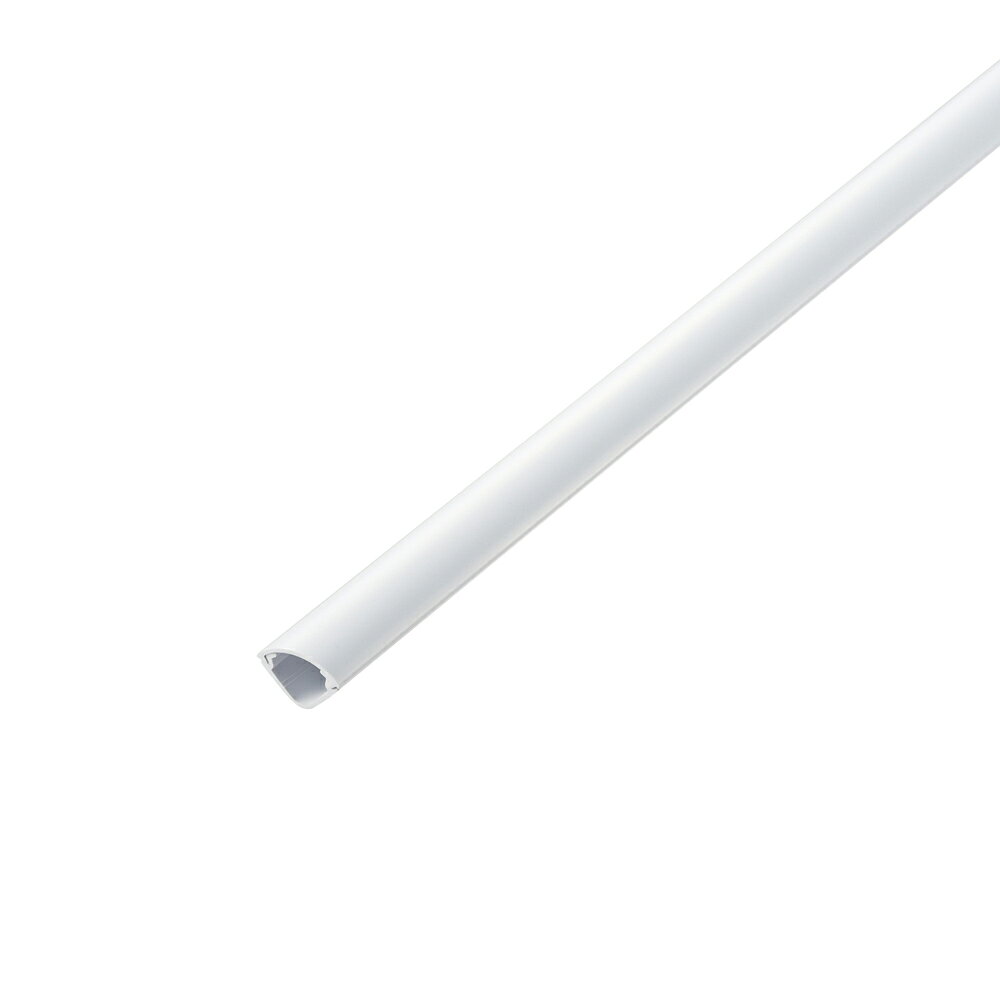 エレコム 配線カバー コーナー モール ＜ 長さ1m × 幅15.5mm ＞ 配線隠し ケーブルカバー 【 LANケーブル / 電源コード / アンテナケーブル / 各種ケーブル など 】（ホワイト） LD-GAFC1MWH