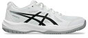 1074A045-101-21.5 アシックス ジュニア バレーボールシューズ UPCOURT 6 GS(White/Black・サイズ:21.5cm) asi...