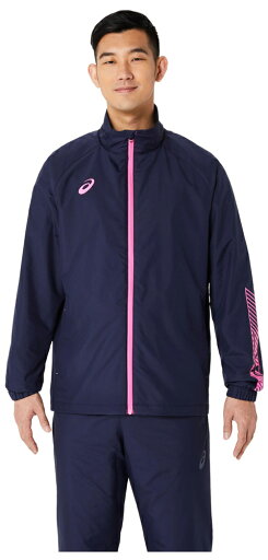 2031E745-401-2XL アシックス 裏トリコットウインドブレーカージャケット(ミッドナイト×ホットピンク・サイズ:2XL) asics 2031E745-401-2XL アシックス 裏トリコットウインドブレーカージャケット(ミッドナイト×ホットピンク・サイズ:2XL) asics