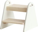 118-342954 ICHIBA キッズステップ tina(アイボリー) Kids Step -tina- ILS-3429IV-2 踏み台 ステップ台 木製...