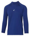 2121A359-402-2XL アシックス ウオームアンダーシャツFX・LS(A/ブルー・サイズ:2XL) asics