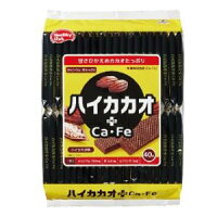 ハイカカオ プラスCa・Fe ウエハース カカオクリーム味 40枚 ハマダコンフェクト ハイカカオプラスCA・FE40マイ
