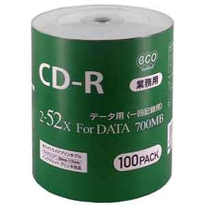 }O{ f[^p52{Ή CD-R 100pbN700MB zCgv^u CR80GP100 BULK