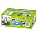 猫用品 トイレ用品 デオトイレ らくらくシンプル 本体セット ダークグレー ユニ・チャーム デオTラクシンプルホンタイDグレ-