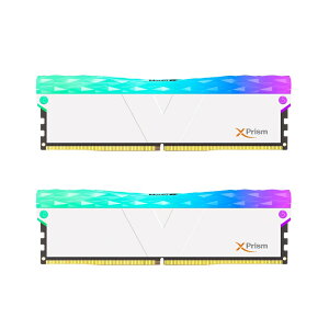 V-Color Manta XPrism RGB Series PC5-65600 / DDR5 8200 Mhz メモリモジュール 24GB × 2枚組(White) TMXPL2482840WWK