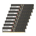 V-Color DDR5 OC R-DIMM (AMD WRX90) PC5-51200 / DDR5 6400 Mhz メモリモジュール 32GB × 8枚組(Micro-Heatsink) TRA532G64D832O(2)
