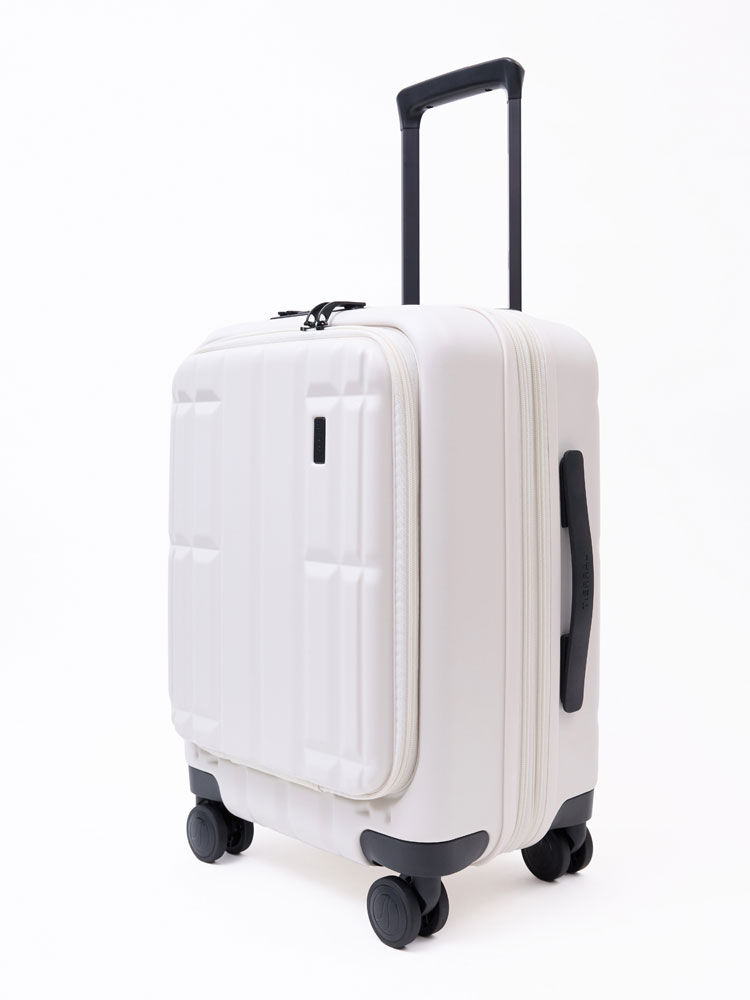 ティエラル スーツケース　（S）　35/41L（Milky White） TTRR2*03001 TIERRAL TORERU 2.0 S MILKY WHITE