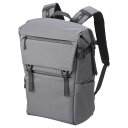SP-CT05RTBP18GY ハクバ プラスシェル シティ ロールトップバックパック18 G05 カメラバッグ(グレー) HAKUBA(2)