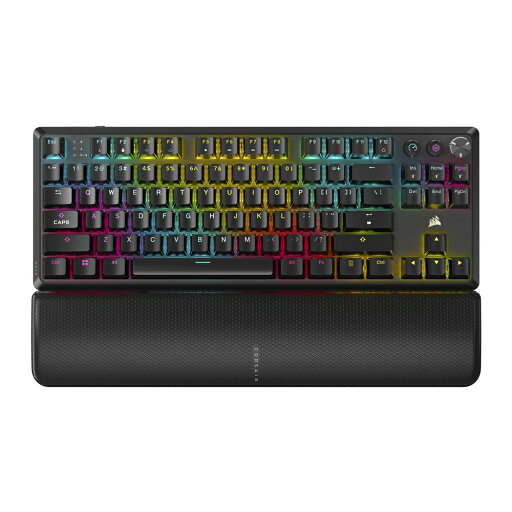 CORSAIR(コルセア) iCUE対応 2.4GHz/Bluetooth/有線 ゲーミングキーボード 日本語配列 かな無し(ブラック) K70 CORE TKL WL-CSR RED-BLK CH-914901E-JP CORSAIR(コルセア) iCUE対応 2.4GHz/Bluetooth/有線 ゲーミングキーボード 日本語配列 かな無し(ブラック) K70 CORE TKL WL-CSR RED-BLK CH-914901E-JP