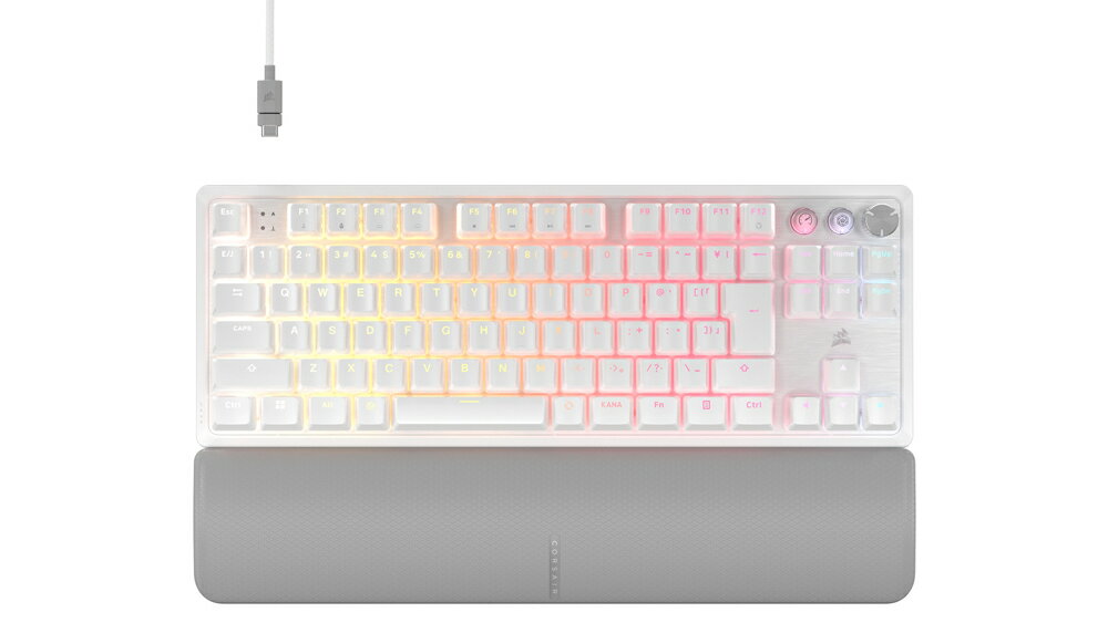 CORSAIR(コルセア) ゲーミングキーボード テンキーレス 日本語配列 かな無し(ホワイト) K70 PRO TKL-MGX v2-WHT CH-911921G-JP