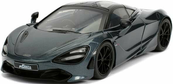 Jada Toys 1/24 F＆F マクラーレン 720S ブラック/グレー (ショウ)【JADA30754】 ミニカー