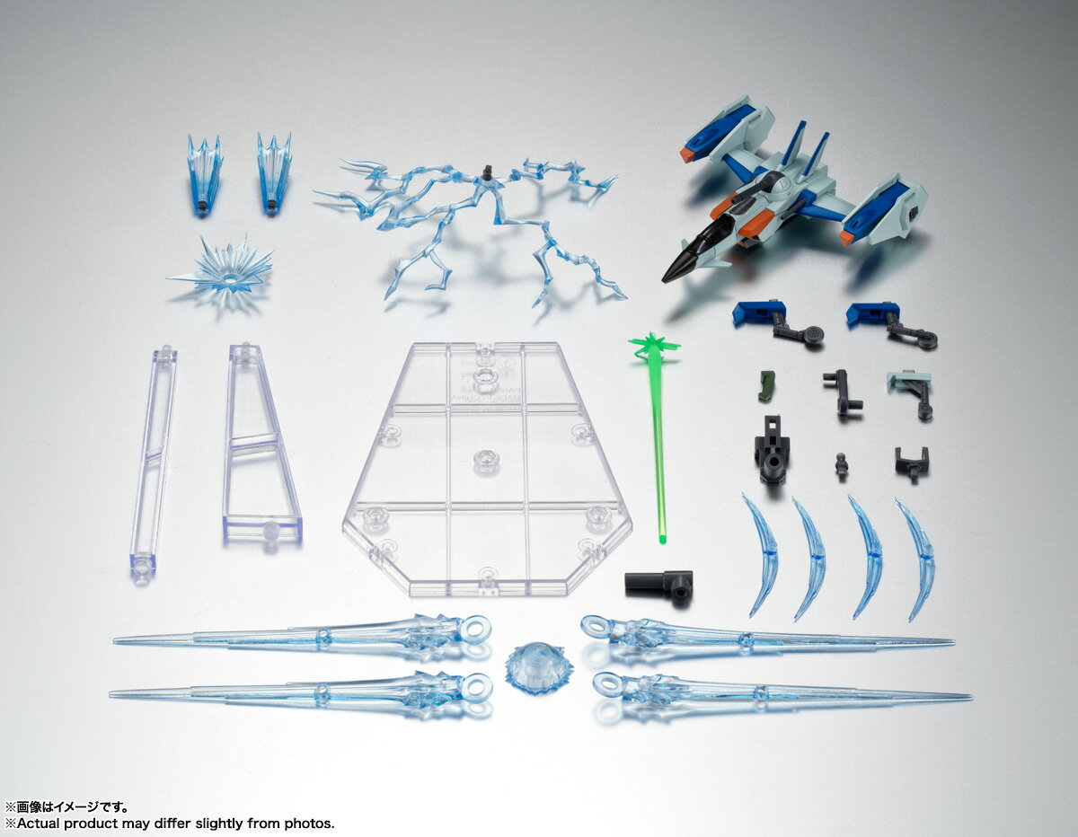 【送料無料】TAMASHII NATIONS ROBOT魂 機動戦士ガンダムSEED ＜SIDE MS＞ FX-550 スカイグラスパー＆エフェクトパーツセット ver. A.N.I.M.E. 約100mm PVC&ABS製 塗装済み可動フィギュア 色：マルチカラー