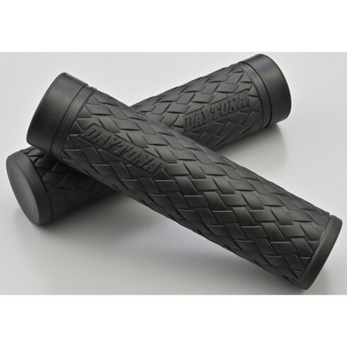 デイトナ GRIPPY GRIP GG-D-KNIT ブラック（全長127mm / Φ25.4ハンドル用 / エンド非貫通） 47825 DAYTONA