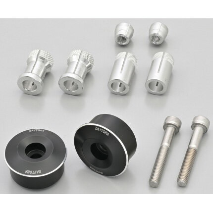 デイトナ バーエンドミラーアダプター コントラストカット 汎用タイプ 47770 DAYTONA