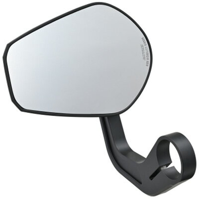 デイトナ ハイビジミラー バーエンドミラー スリムタイプ ブラック YAIBA SHIELD 47909 DAYTONA