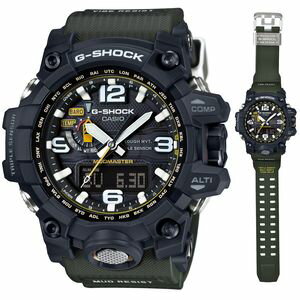 カシオ 【国内正規品】G-SHOCK（ジーショック）　MASTER OF G　MUDMASTER MULTI BAND6 Gショック　ソーラー電波時計　メンズタイプ GWG-1000-1A3JF [GWG10001A3JF]【返品種別A】