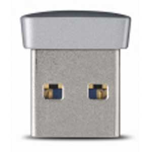 バッファロー｜BUFFALO USB3.0対応 小型フラッシュメモリ 64GB(シルバー) RUF3-PS64G-SV