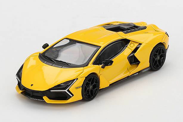 MINI-GT 1/64 ランボルギーニ レヴエルト ジャッロ(左ハンドル)【MGT00886-L】 ミニカー