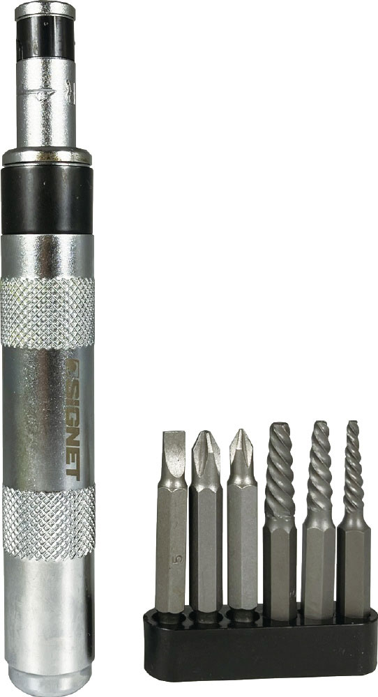 SIGNET マイクロインパクトドライバーセット (6本ビット入) 62007シグネット