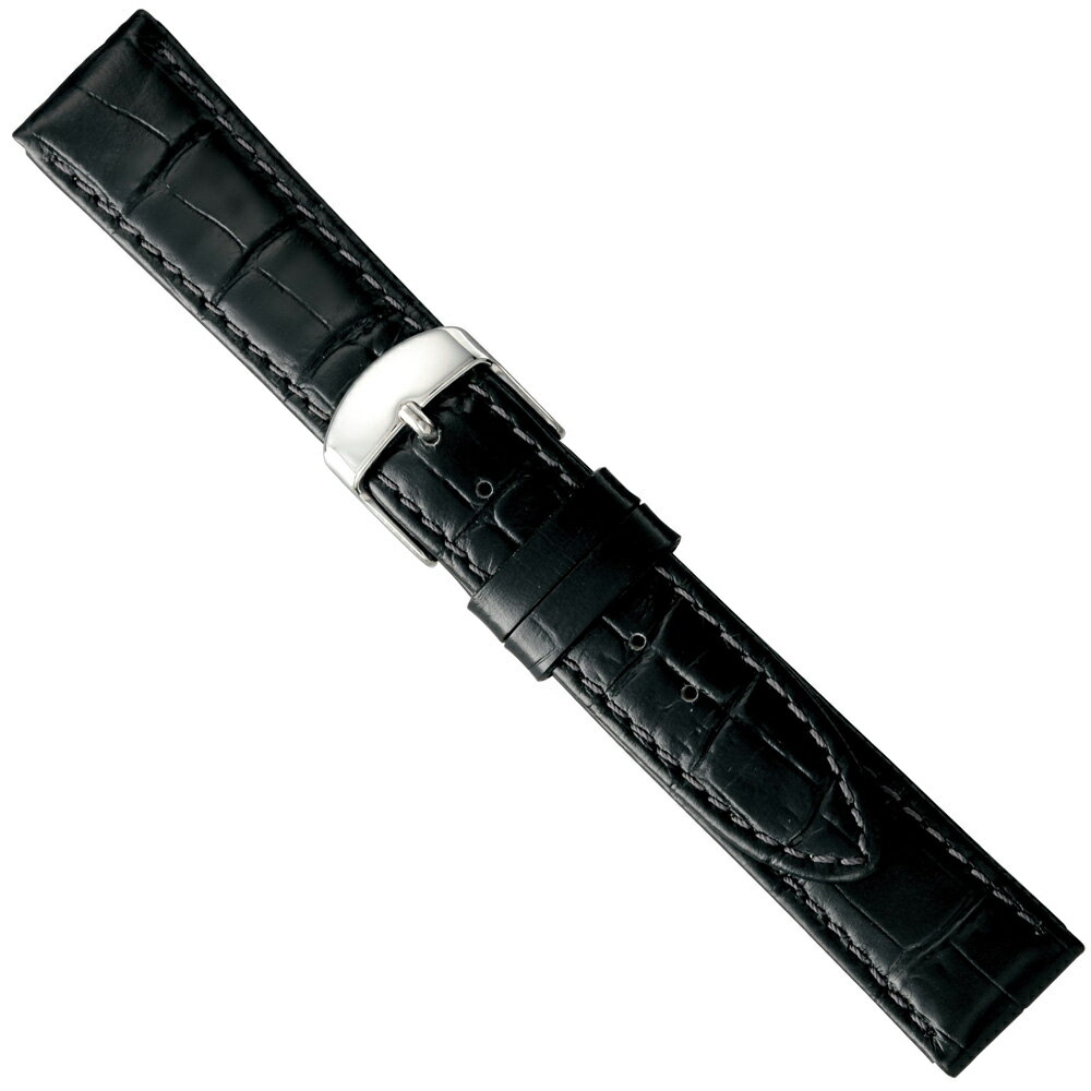 Mens - バンビ 時計ベルト 【19mm幅】 (黒) BAMBI　SCOTCHGARD BKME053AR [BKME053AR]【返品種別B】