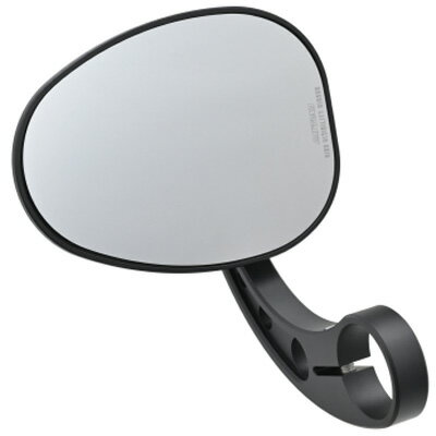 デイトナ ハイビジミラー バーエンドミラー スリムタイプ ブラック MIKAZUKI OVAL 48092 DAYTONA