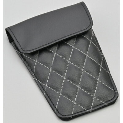 デイトナ 小物入れ付きレザータンクパッド ダイヤ 49128 DAYTONA