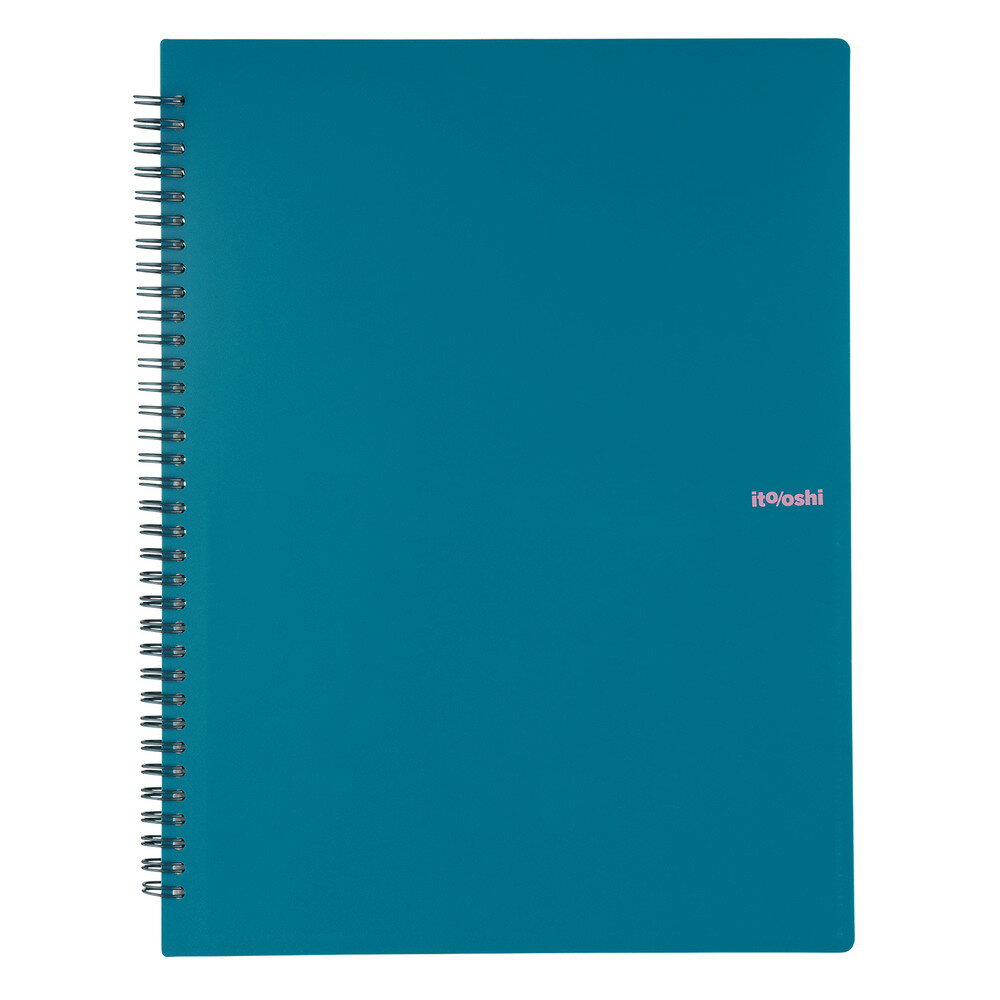 プラス ito/oshi イトオシ 推し活 ツインリング型ファイル A5ポストカード収納 2ポケット（グリーン） ..