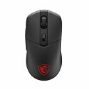 MSI 無線/Bluetooth/有線接続 ゲーミングマウス MSI VERSA 300 W(ブラック) VERSA300W