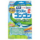 ゴンゴン クローゼット用 無臭タイプ 3個入 キンチョウ ゴンゴンクロ-ゼツトヨウN3コムシ
