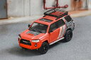 ゲインコーププロダクツ 1/64 トヨタ 4 Runner TRD Pro 2022 左ハンドル仕様 オレンジ【KS059-479】 ミニカー