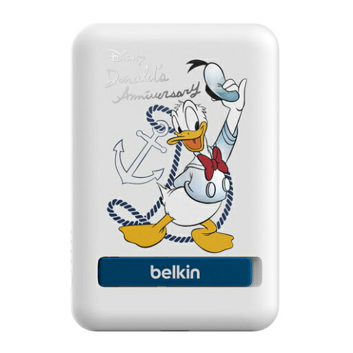 BELKIN ワイヤレスモバイルバッテリー 5000mAh Donald Duck BPD004QCNB-DY BELKIN ワイヤレスモバイルバッテリー 5000mAh Donald Duck BPD004QCNB-DY