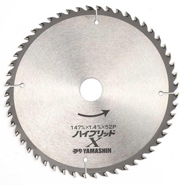 HT-YSD-147X YAMASHIN ハイブリッドX(147×52P) HYBRID X　オールマイティ・多種材料切断用チップソー
