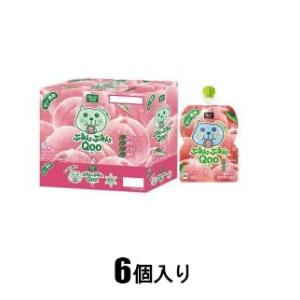 ミニッツメイド ぷるんぷるんQoo ピーチ味 125g×6個 コカ・コーラ プルンプルンク-ピ-チ125G