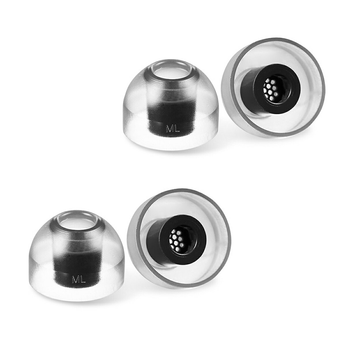 AZL-CRYSTAL2-ST-ML AZLA イヤーピース（MLサイズ2ペア）《SednaEarfit Crystal 2 Standard》 AZLA SednaEarfit Crystal 2 Standard