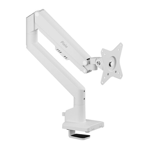 PIXIO 3関節 ガススプリング式モニターアーム 17〜32 インチ対応 1〜9 kg対応 (WHITE) PSW1SWH-O PIXIO 3関節 ガススプリング式モニターアーム 17〜32 インチ対応 1〜9 kg対応 (WHITE) PSW1SWH-O