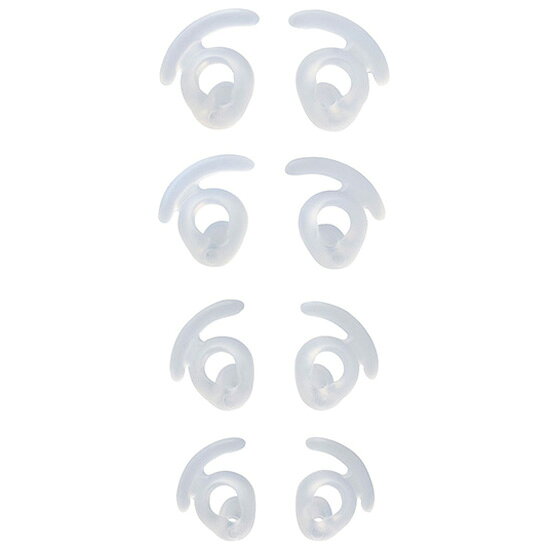 ELPA 周音オープンイヤーピース（クリア）【XS/S/M/L・各1ペア】 OEP-P(CL)