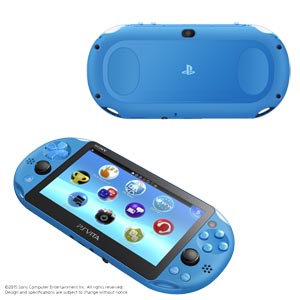 PlayStation（R）Vita Wi-Fiモデル アクア・ブルー【お一人様一台限り】 【税込】 ソニー・コンピュータエンタテインメント [PCH-2000ZA23]【返品種別B】【送料無料】【RCP】