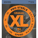 EPS-160 ダダリオ エレキベース弦(Long) D'Addario XL PROSTEELS